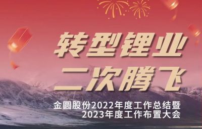 金圓頭條 | 金圓股份2022年度工作總結(jié)暨2023年度工作布置大會圓滿召開！